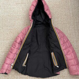 K-Way Kids Waterproof Hooded Reversible Padded Jacket